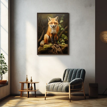 Fox on Canvas